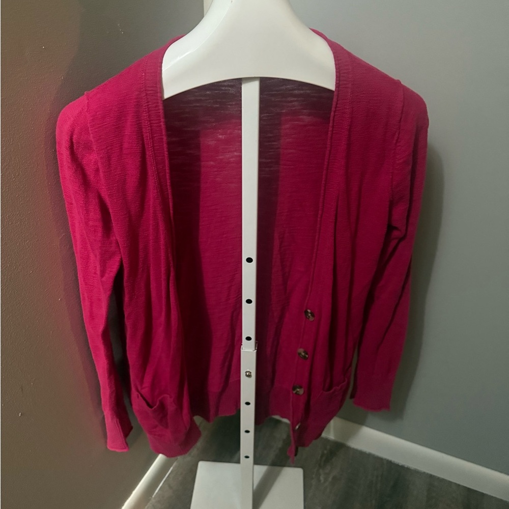 Mossimo red button cardigan Sweater